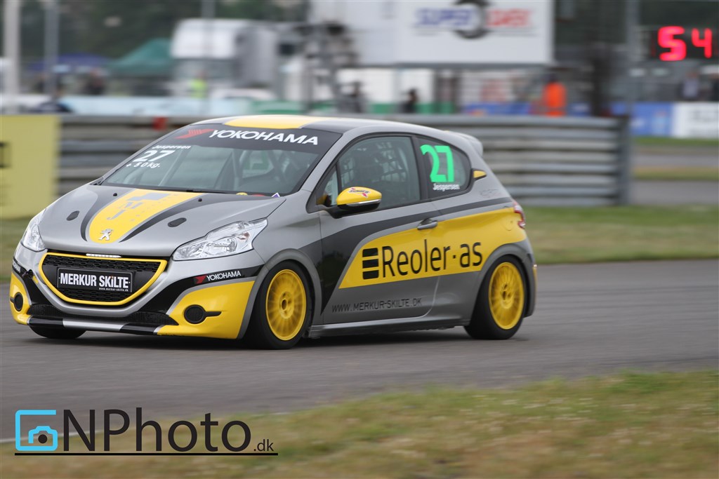 Morten Jespersen har haft den stort set perfekte forårssæson i den nye Peugeot 208
(Foto: CN Photo)